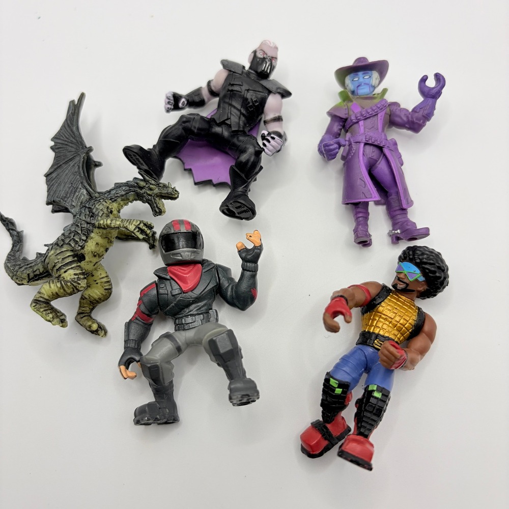 Fortnite Battle Royale Action Figure Lot Kids 2"‎ Funk Deadfire Burnout Sanctum